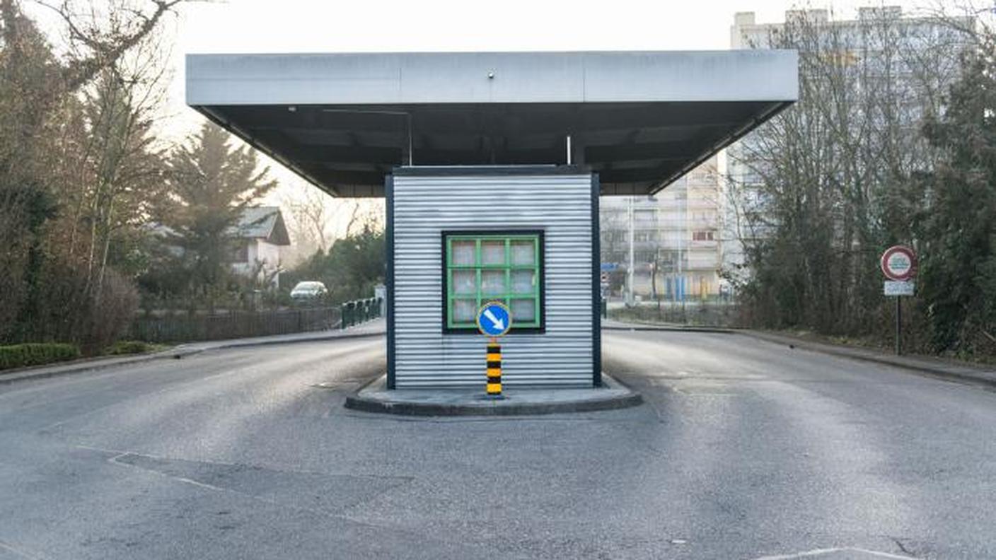 Valico incustodito nel canton Ginevra