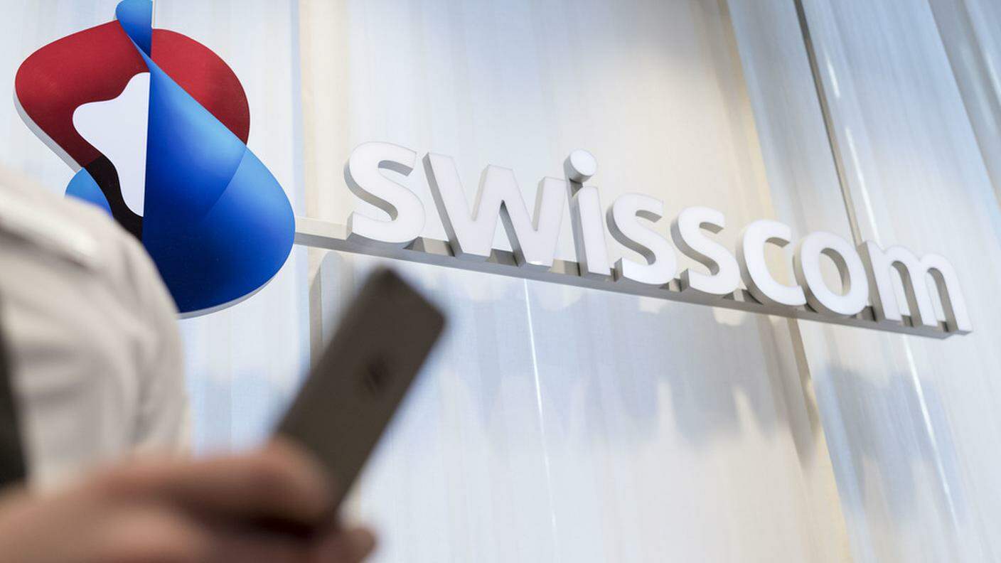 Il logo di Swisscom