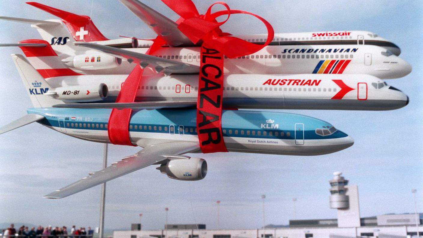 Il progetto "Alcazar" prevedeva un'alleanza fra Swissair e altre 3 compagnie europee 