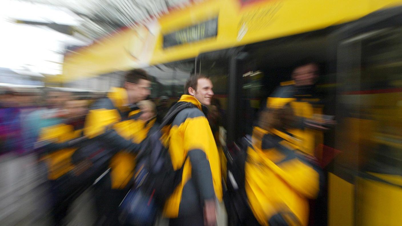 I bus gialli sono una consuetudine anche in alcune città francesi  