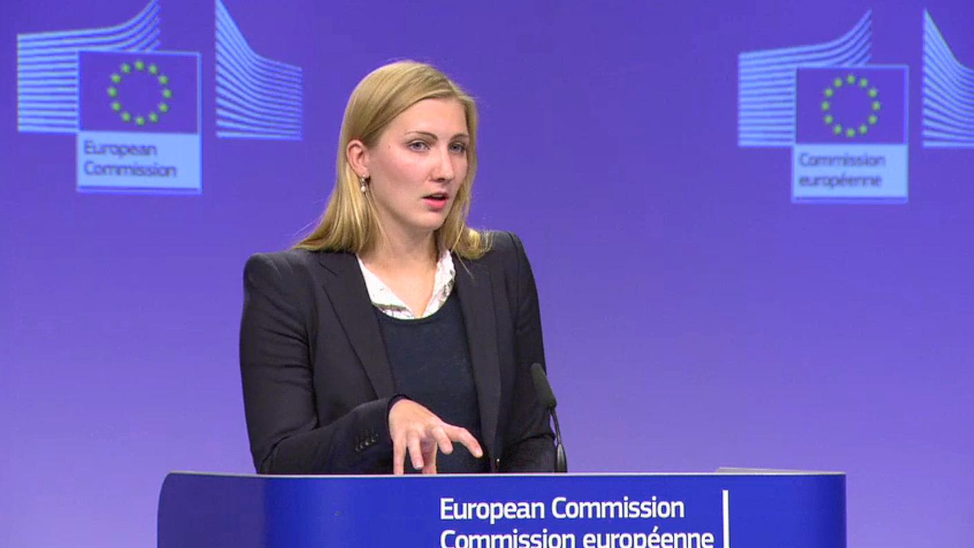 Natasha Bertaud, portavoce della Commissione europea