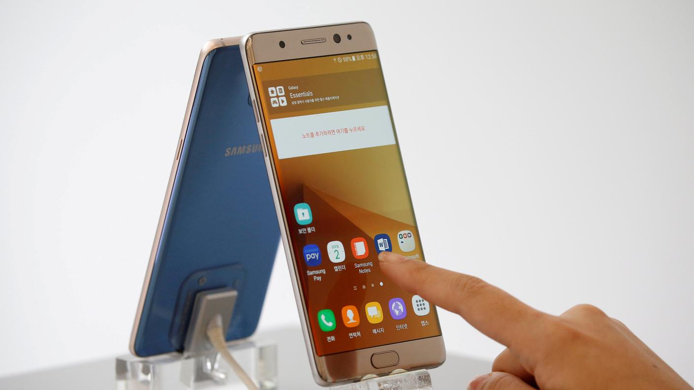 I Samsung Galaxy Note 7 sono stati tolti dal mercato nazionale