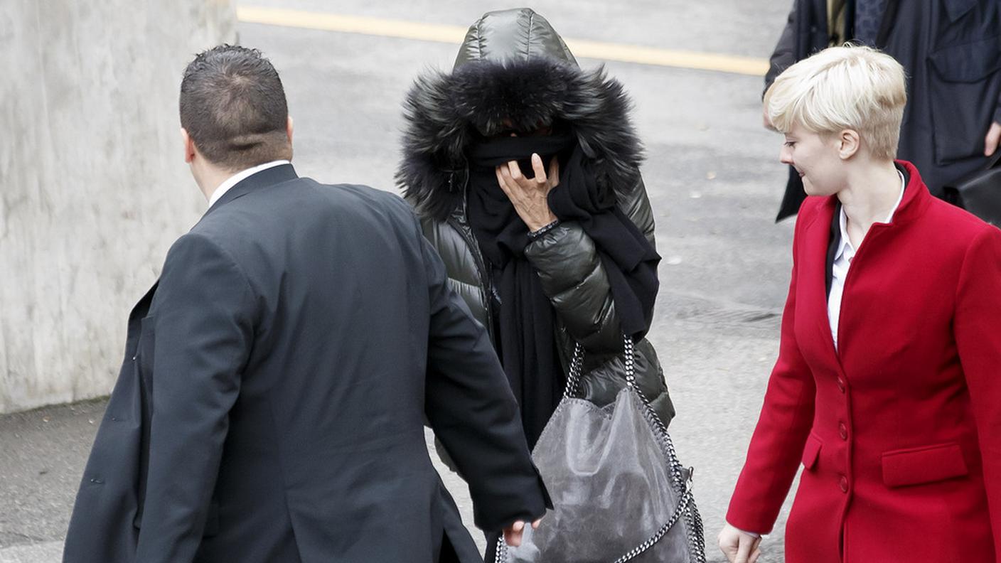 L'arrivo della vittima in tribunale