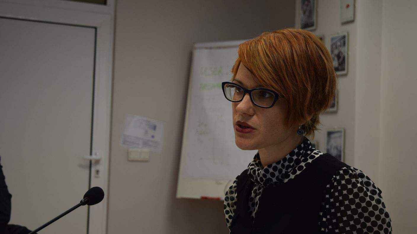 Kamelia Dimitrova, segretaria generale della commissione nazionale bulgara contro il traffico di esseri umani