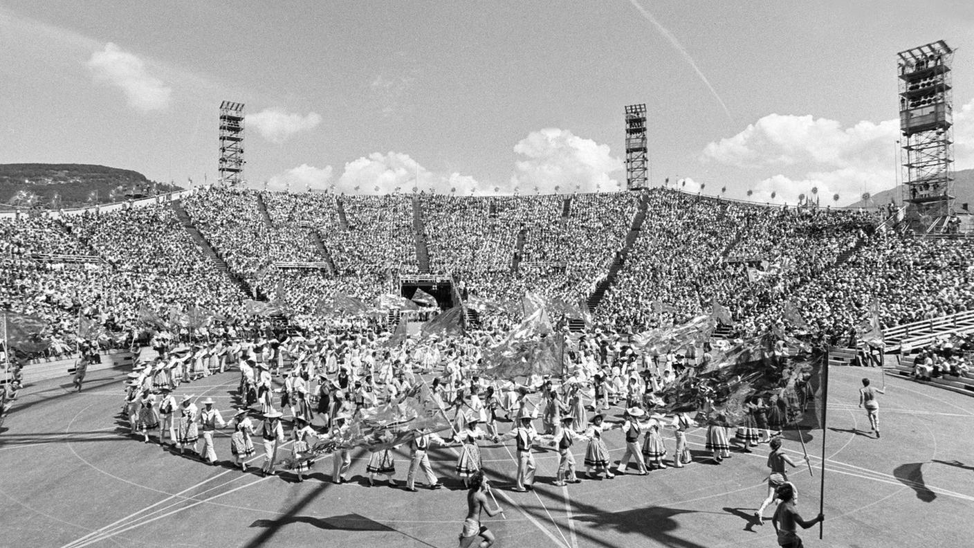 Coreografie e bandiere