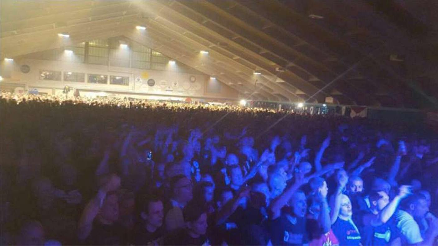 Un'immagine del concerto