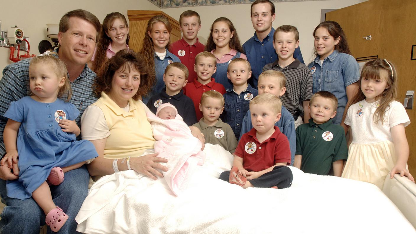 La famiglia Duggar sembra negare i risultati della ricerca: 19 figli naturali