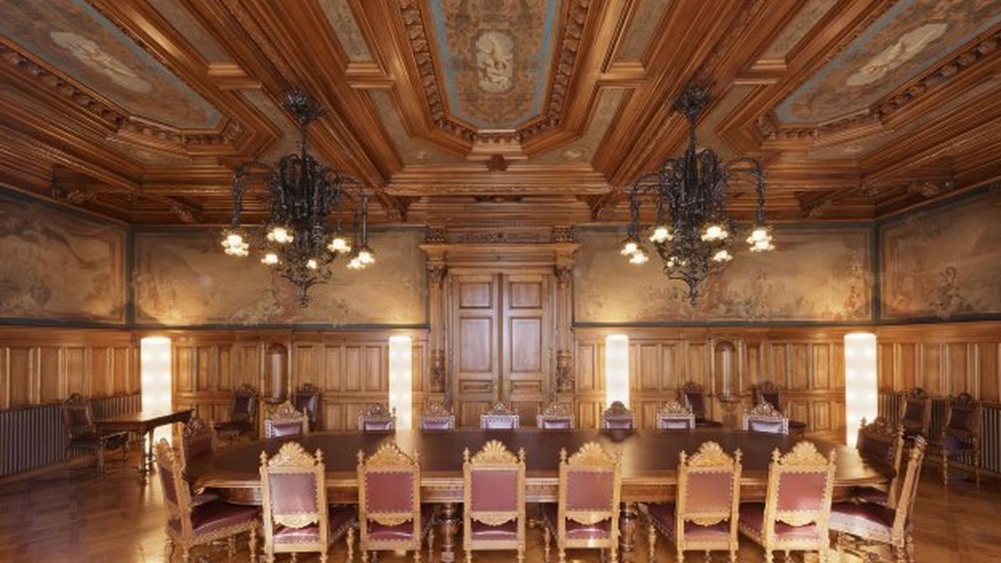 La sala San Gottardo 