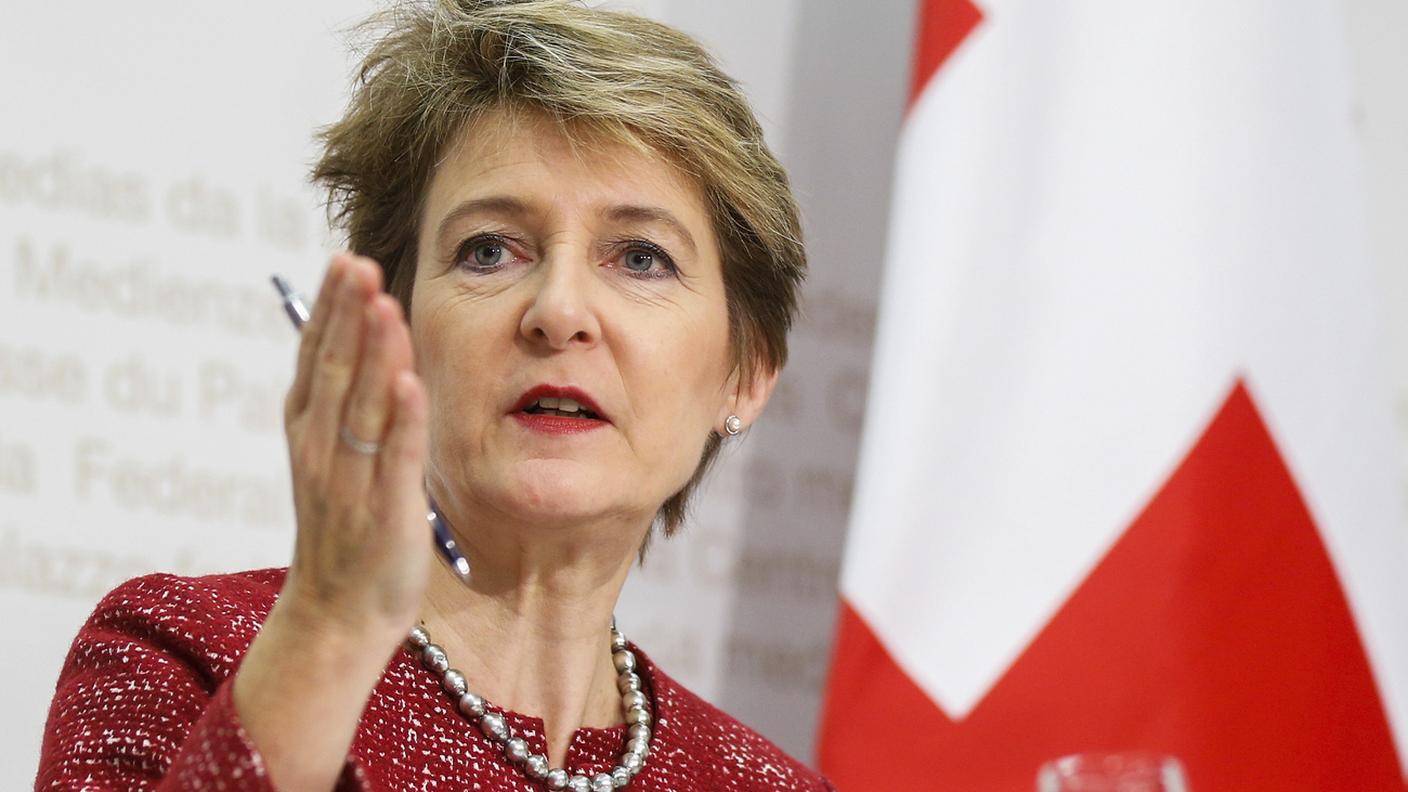 Simonetta Sommaruga ha preso posizione a nome del Consiglio federale