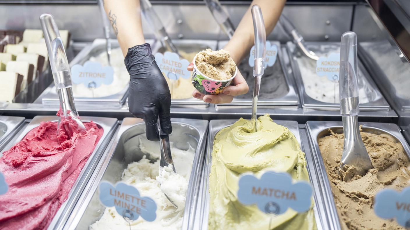 Col caldo cresce la voglia di gelato