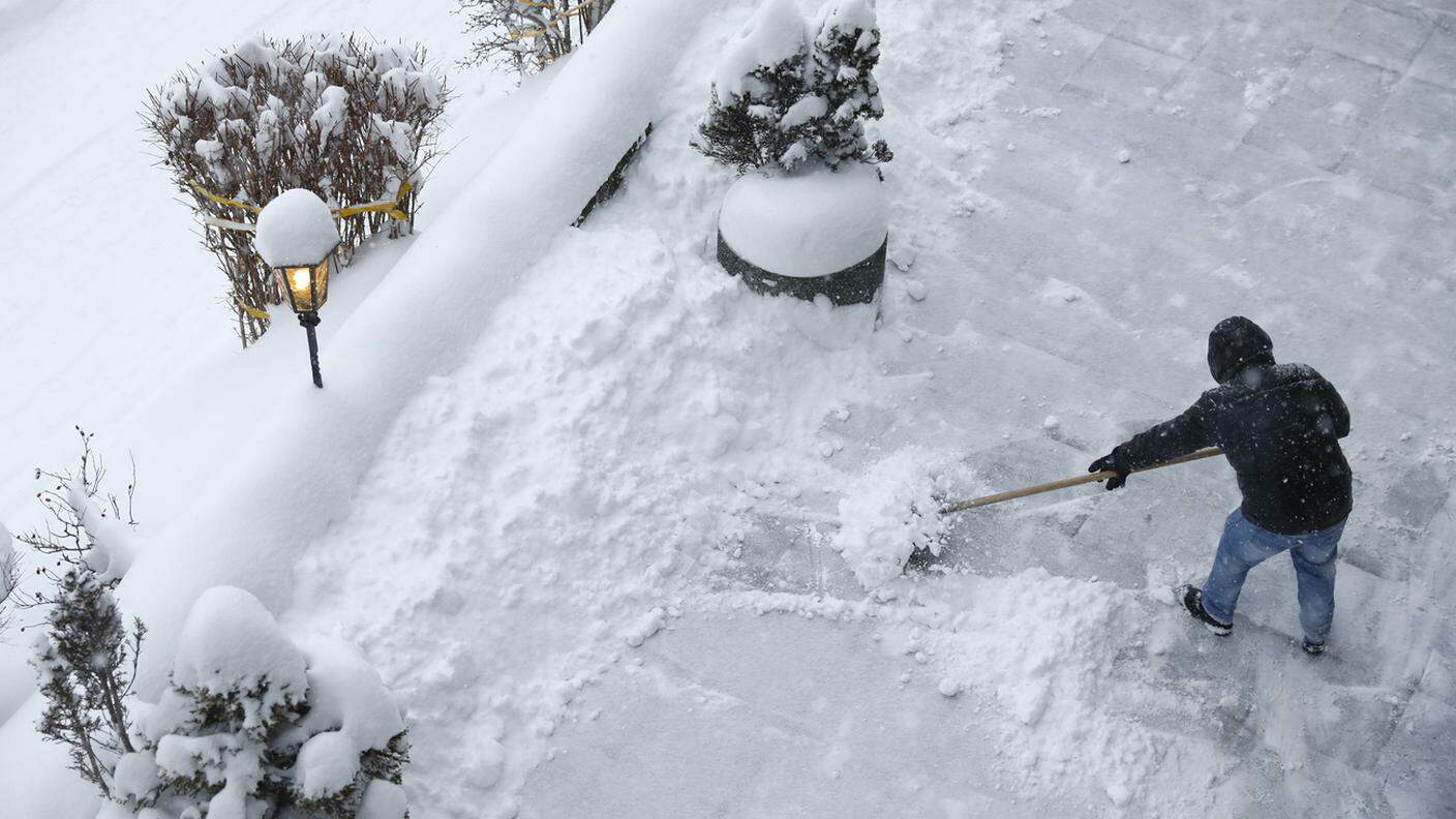 Nevicate particolarmente intense sulle Prealpi bernesi e nel Vallese romando