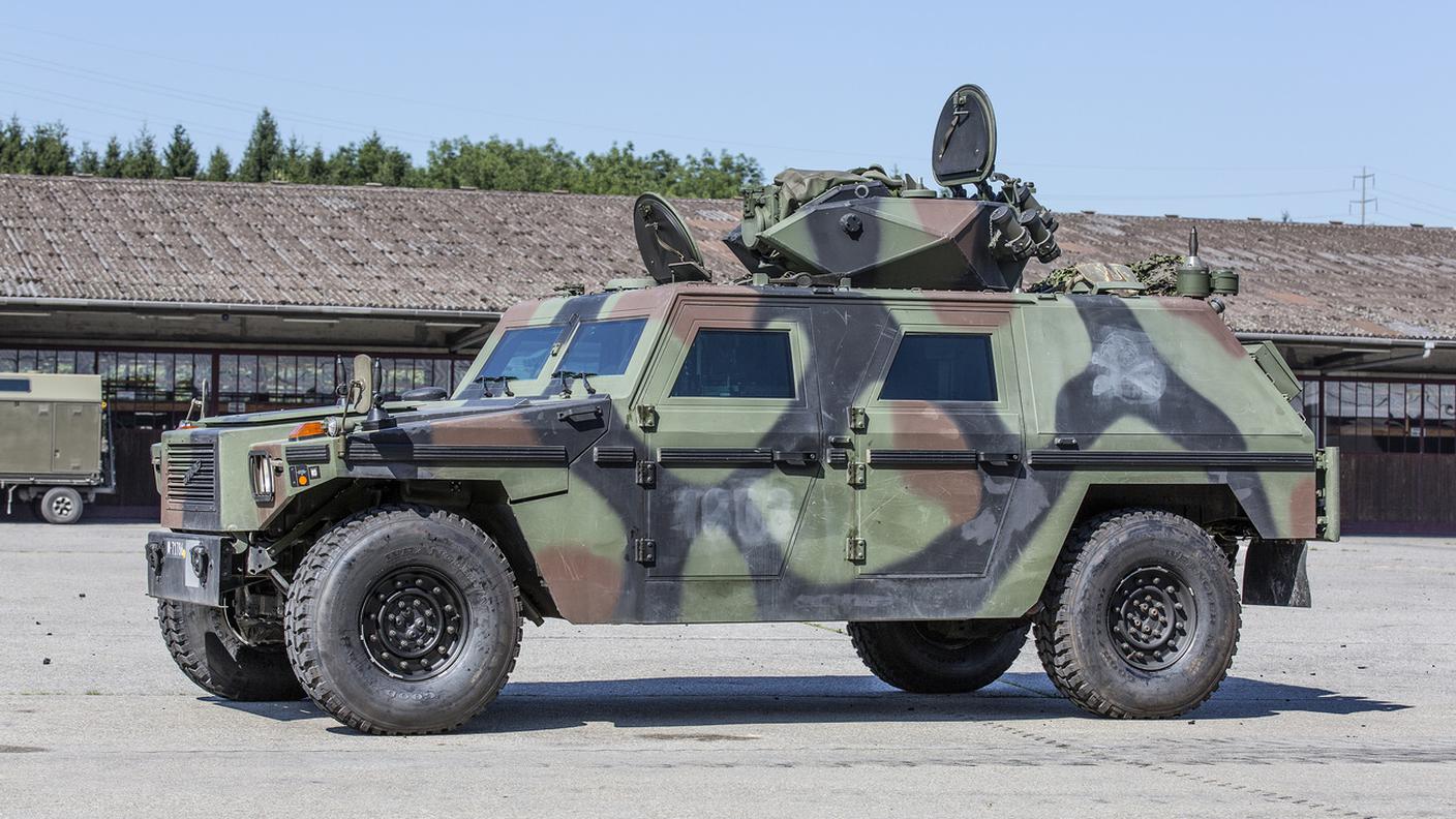 Un veicolo Mowag Eagle