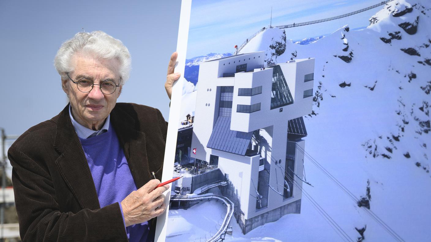 mario botta glacier 3000