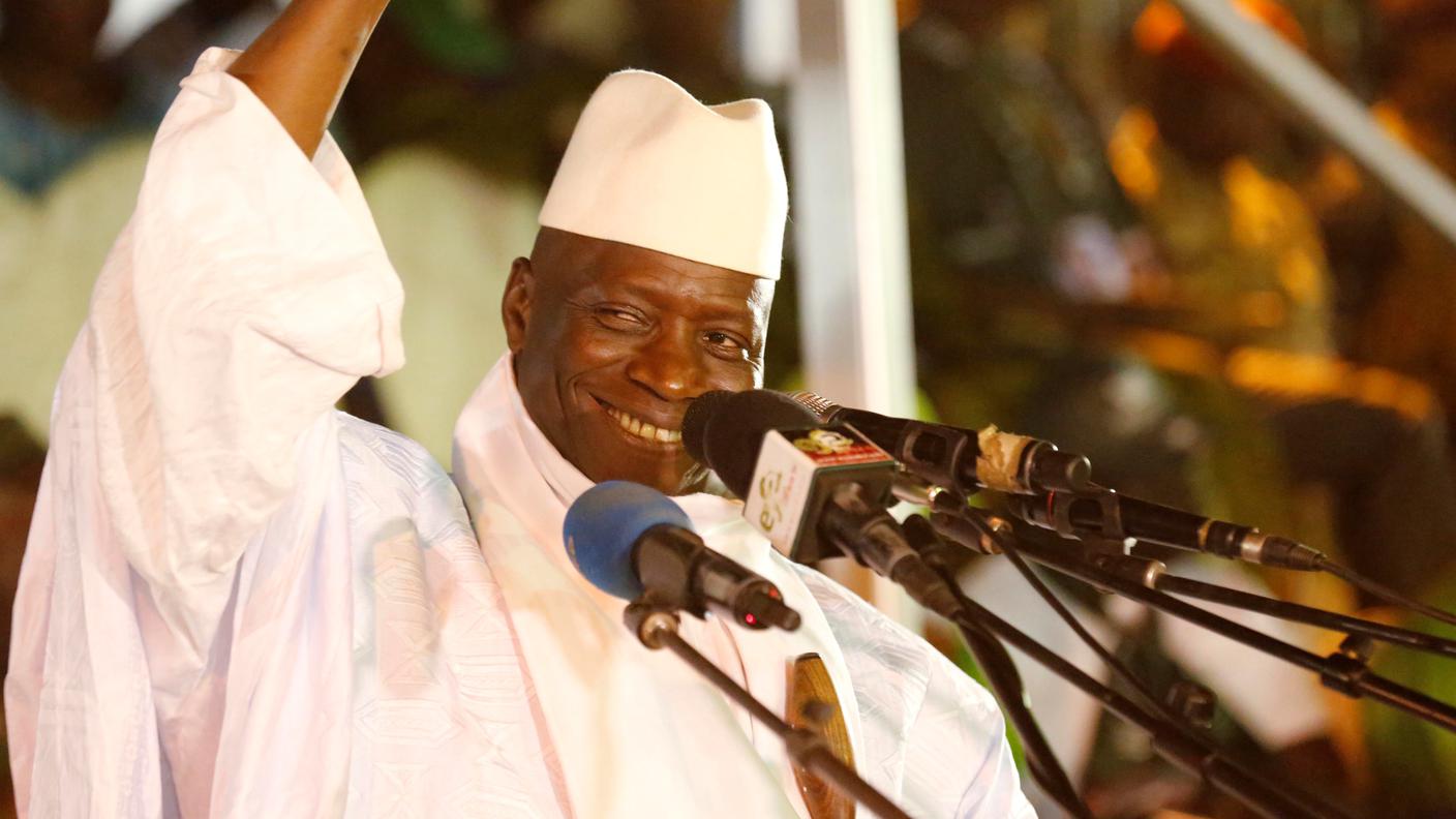 Yahya Jammeh, il presidente fuggito dal Gambia