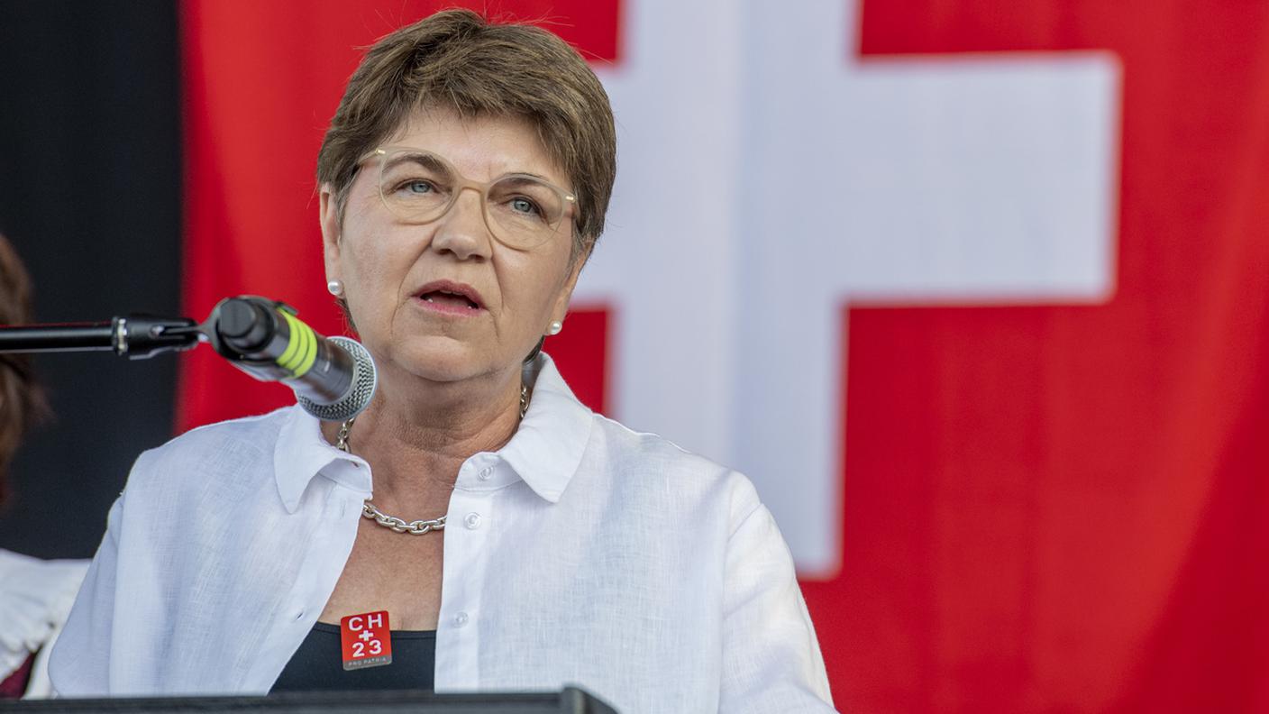 La consigliera federale Viola Amherd