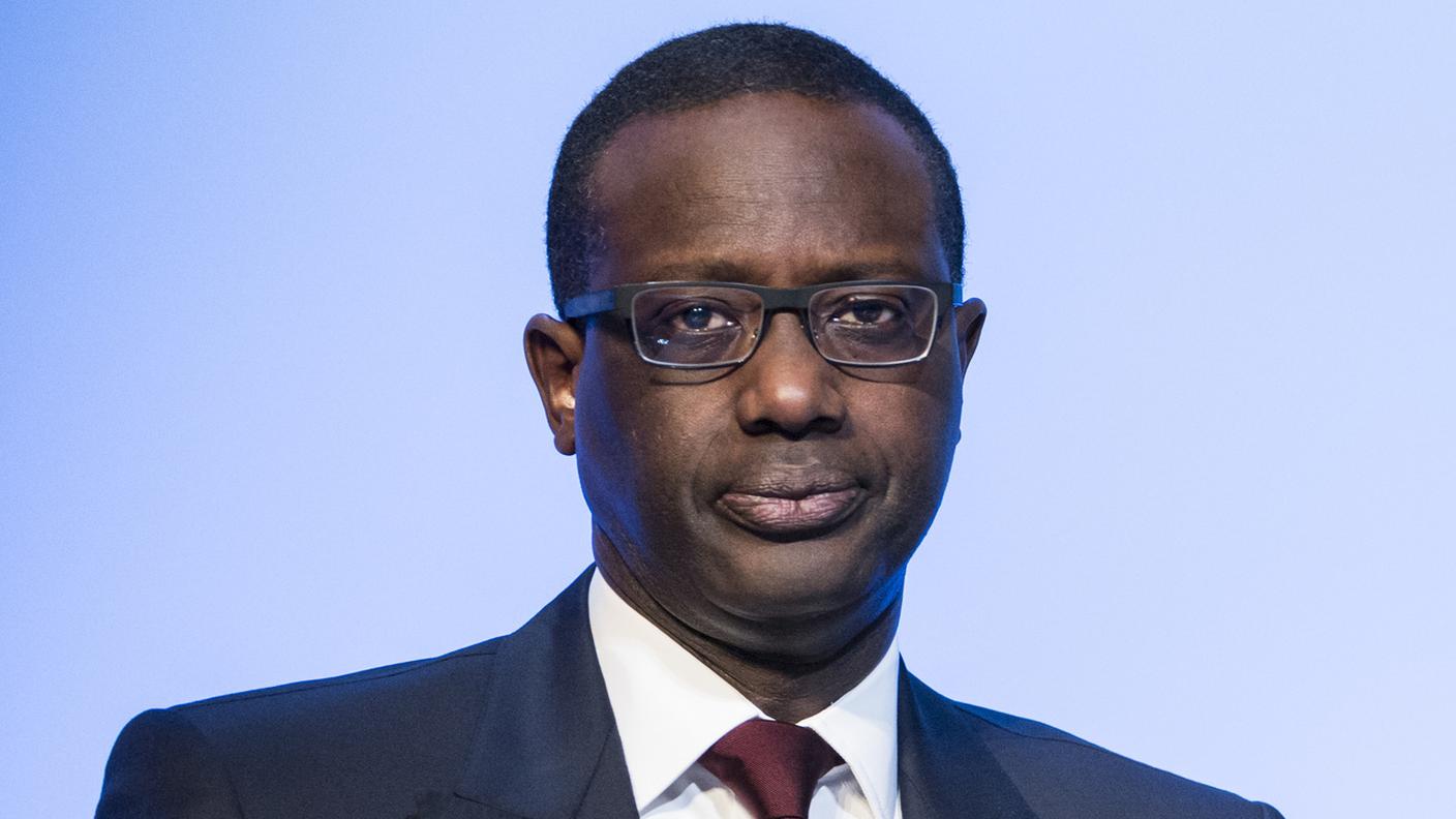 L'ex CEO di CS Tidjane Thiam