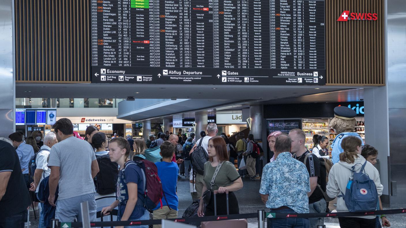 Durante le vacanze estive 2023, l'aeroporto ha fatto il pieno di viaggiatori