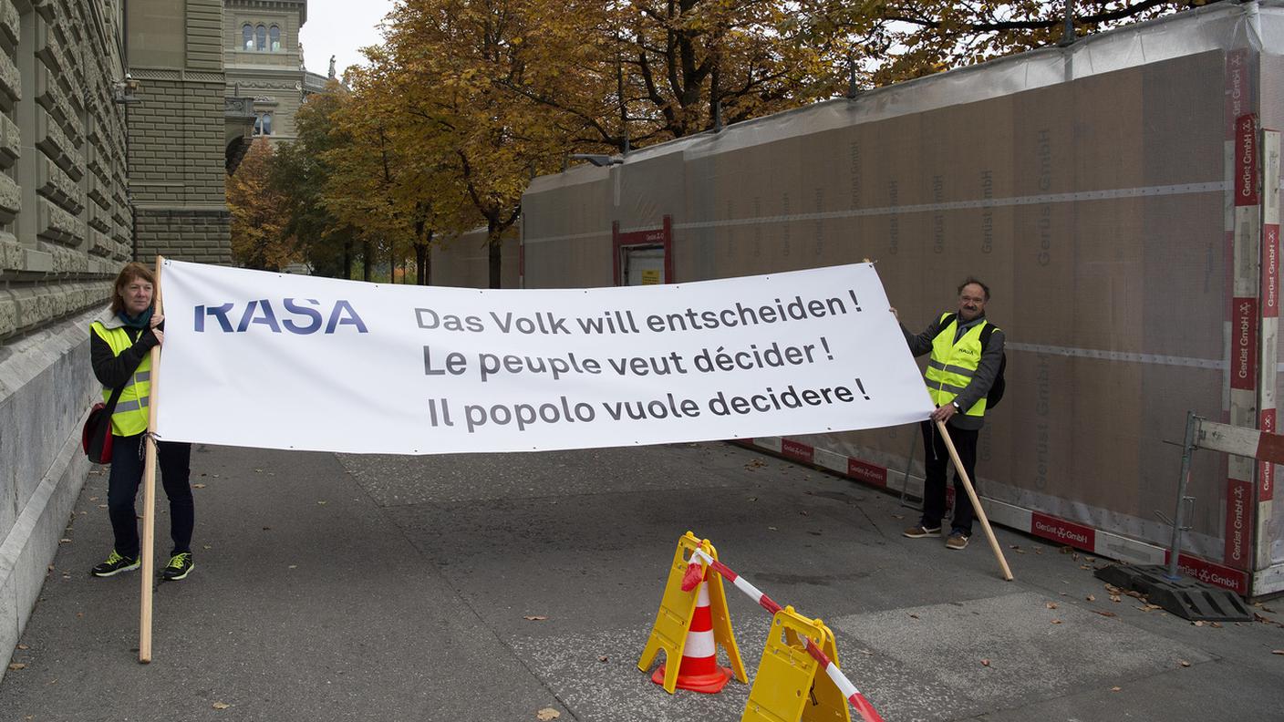 Iniziativa ritirata solo se verrà elaborato un "vero" controprogetto