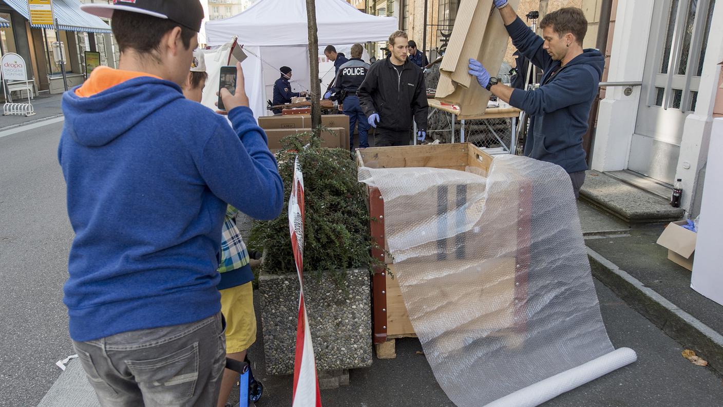 Un vero e proprio arsenale