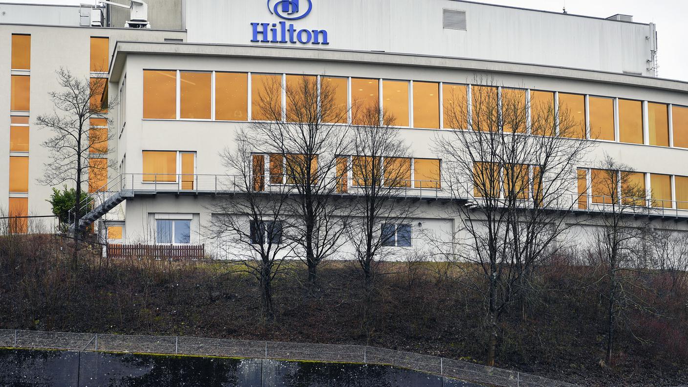 L'Hilton di Zurigo-Opfikon che non ha voluto ospitare il ministro degli esteri turco Cavusoglu