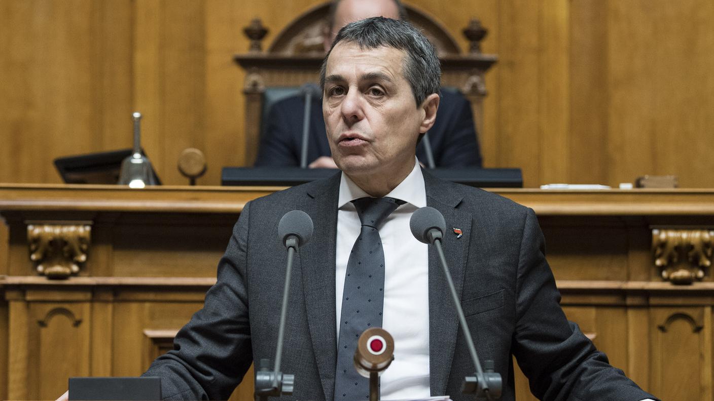 Ignazio Cassis ha illustrato le ragioni della contrarietà del PLR