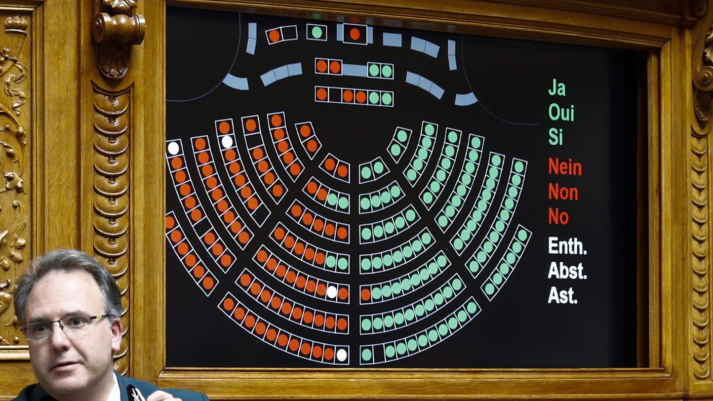 L'approvazione, di strettissima misura, oggi alla Camera del popolo