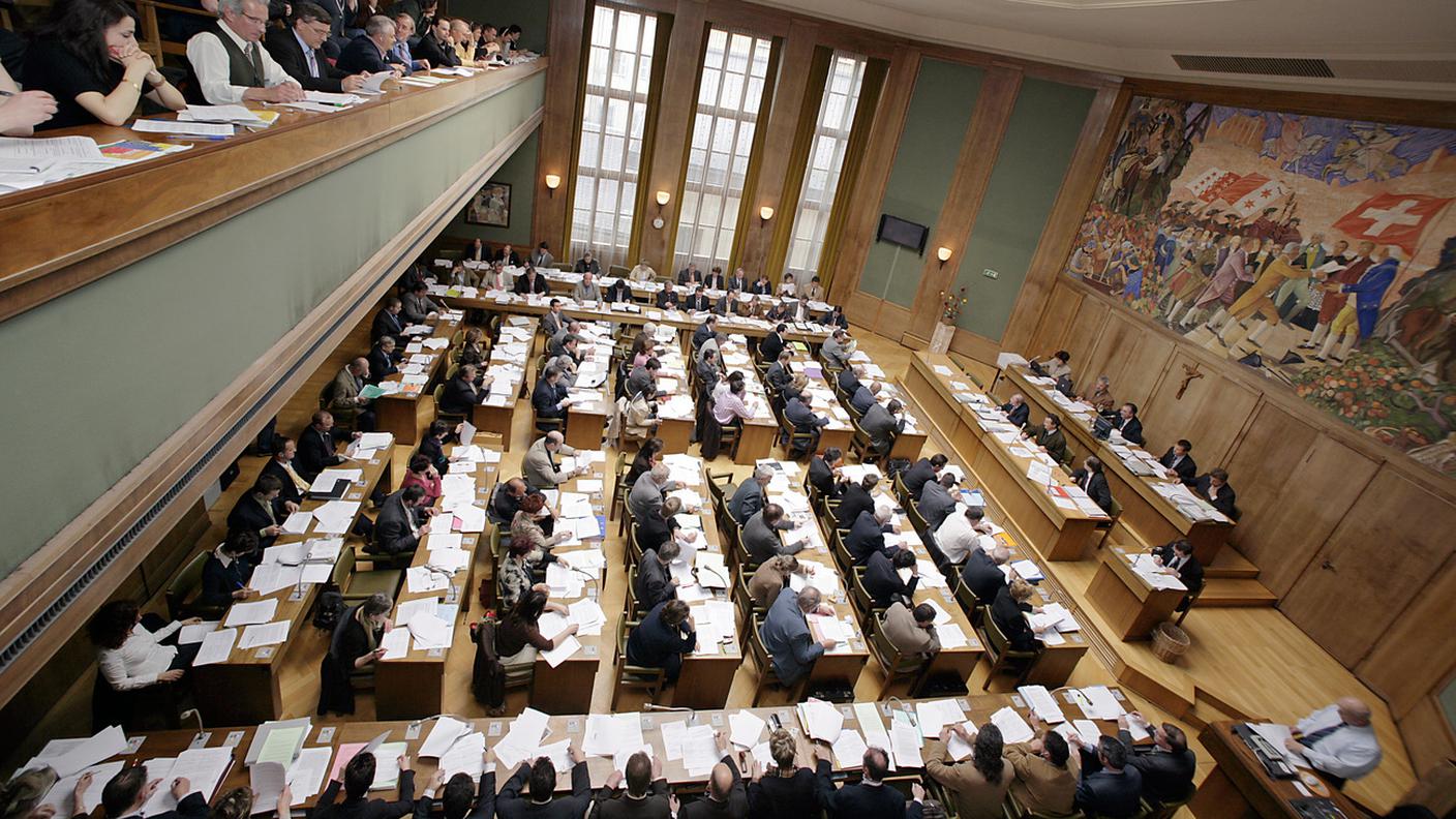 La sala nella quale si riunisce il Gran consiglio Vallesano