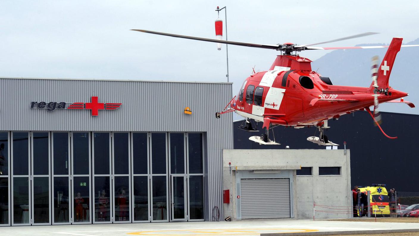 Uno dei più di 500 decolli dall'aeroporto cantonale di Locarno