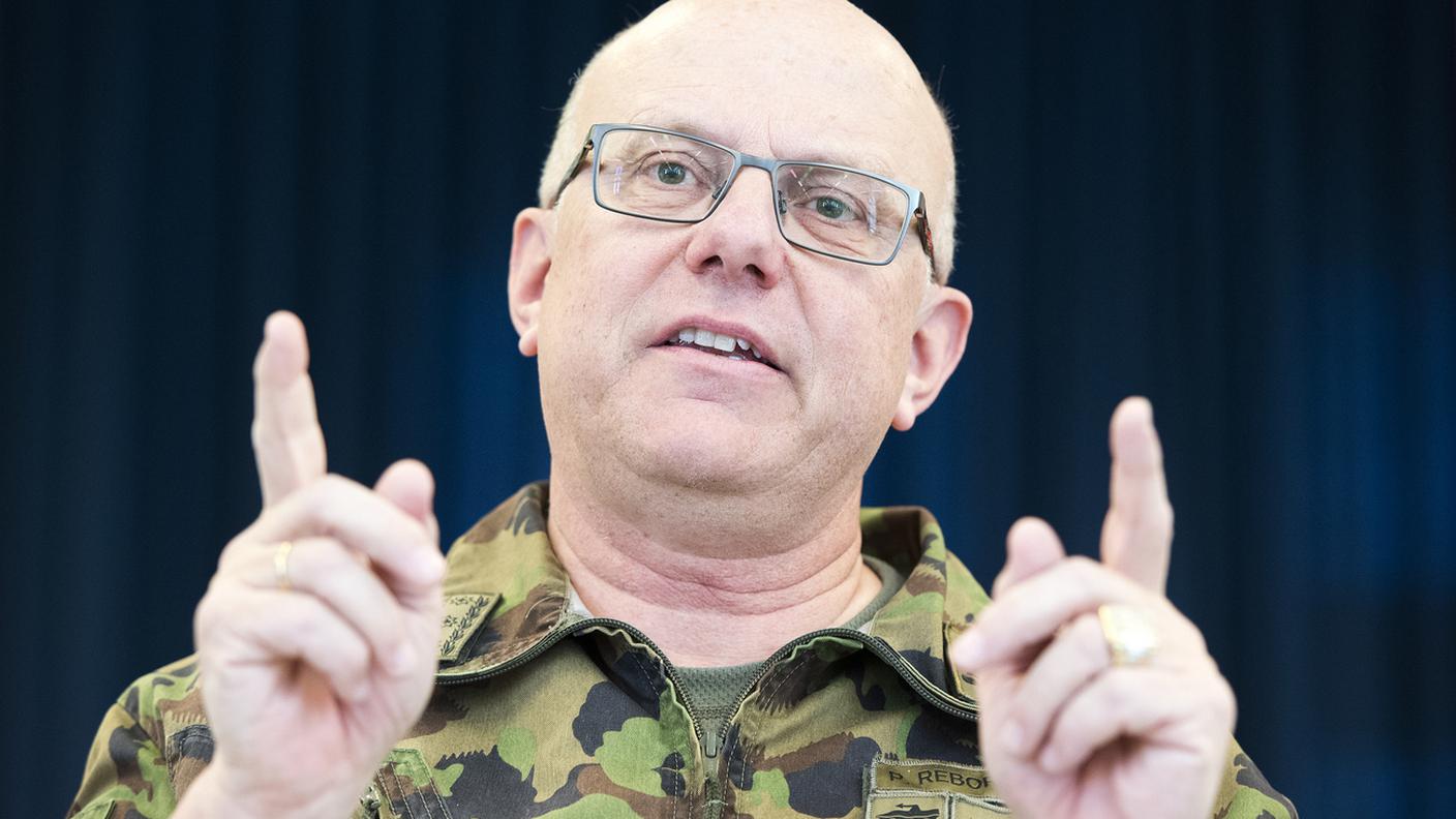 Il comandante di corpo Philippe Rebord