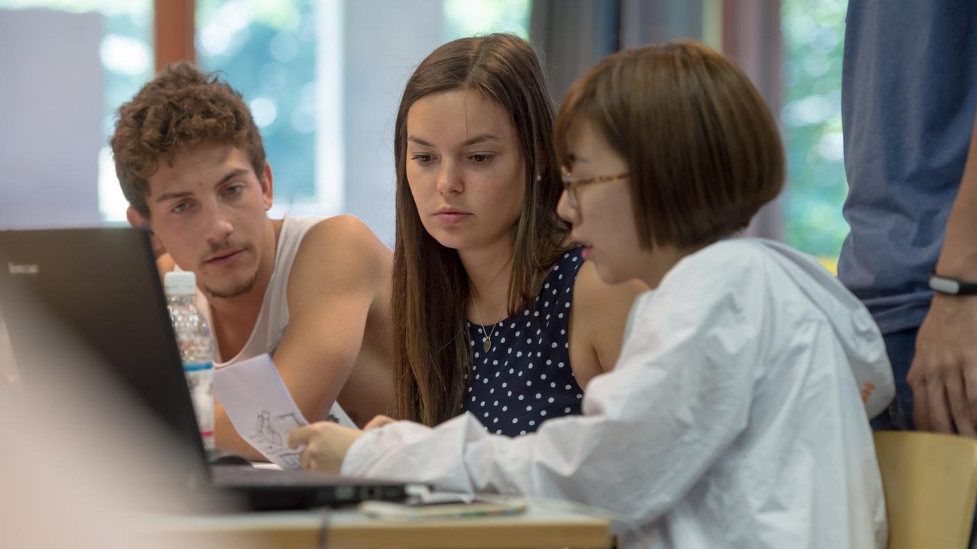 Un gruppo di studenti