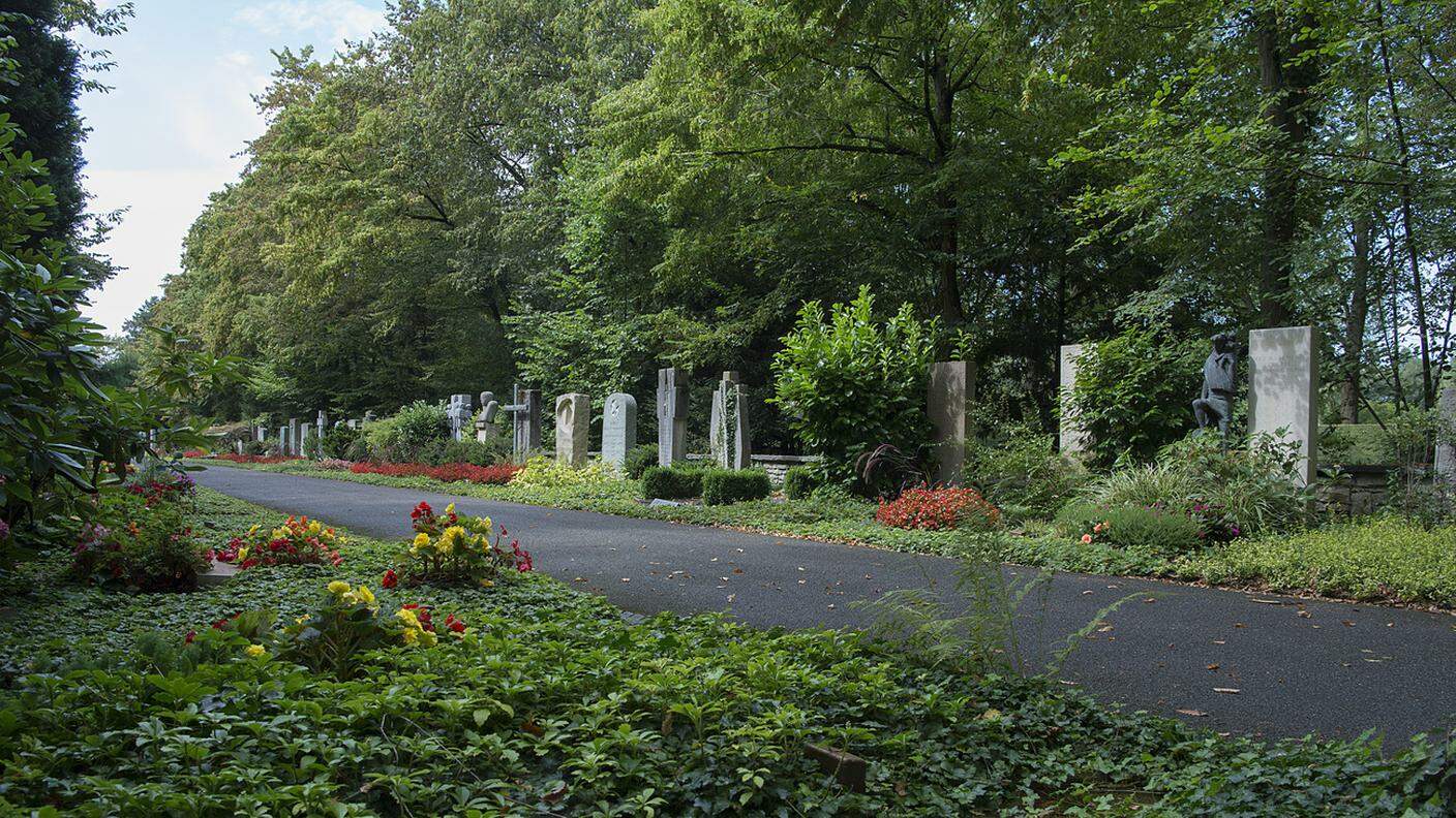 Il cimitero di Hörnli a Riehen è il più vasto del paese