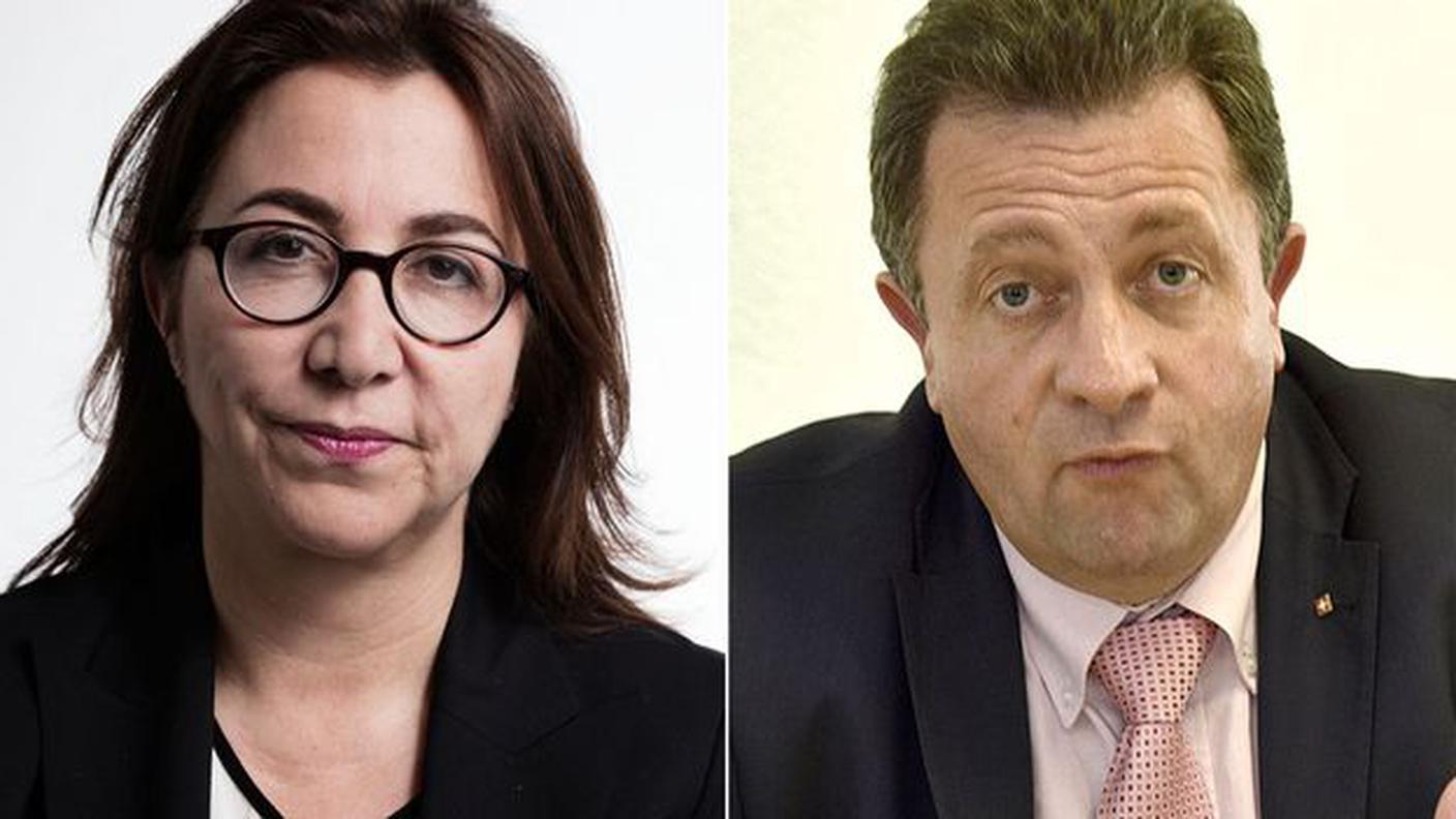 Duello per un seggio decisivo in Governo: Cesla Amarelle (PS) e Jacques Nicolet (UDC)