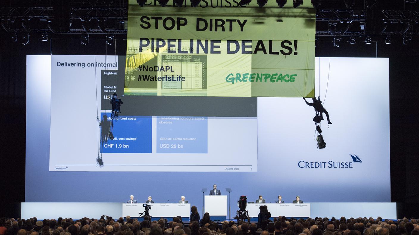 La contestazione di Greenpeace