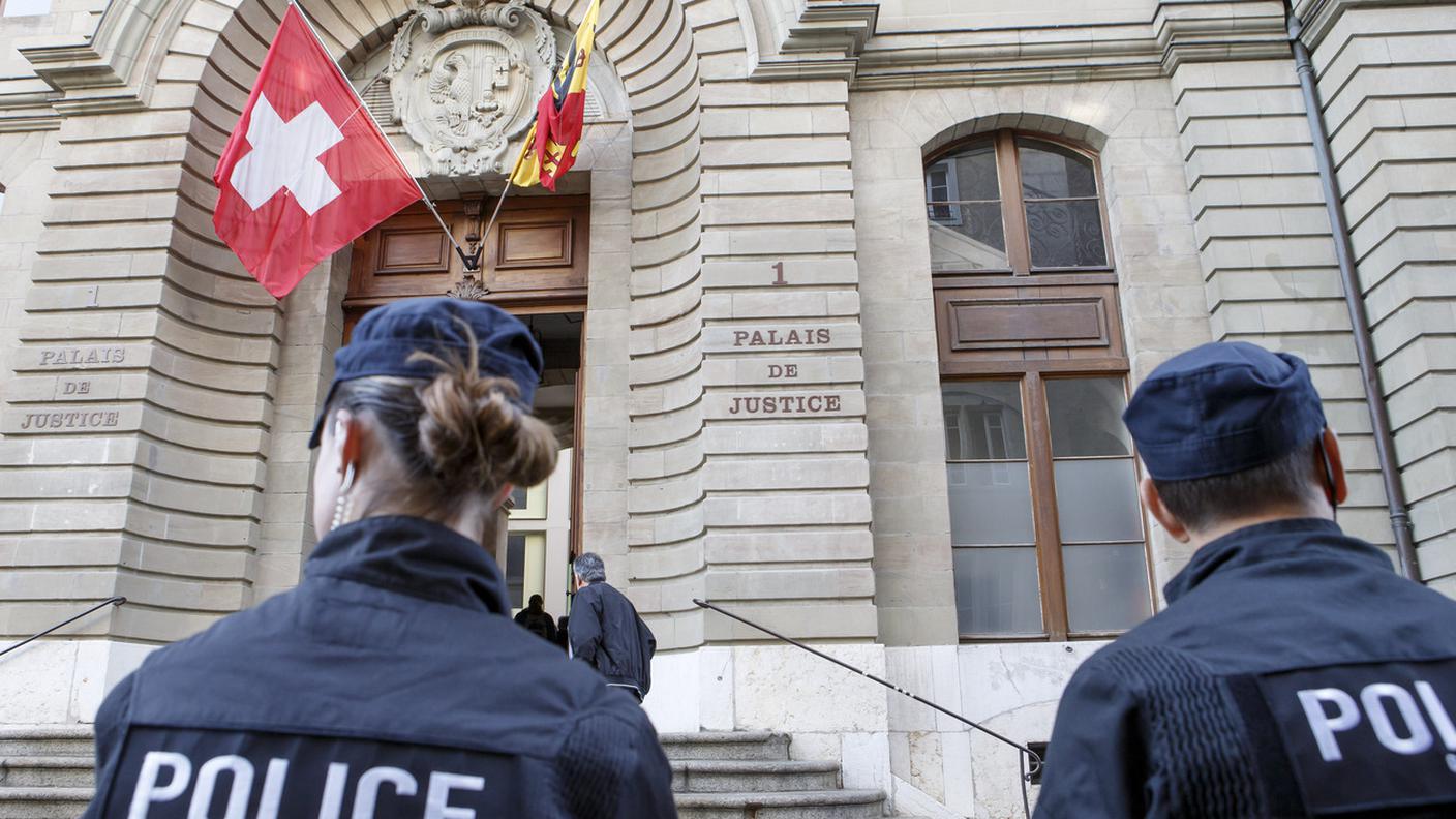 Gendarmi lunedi al Palazzo di giustizia di Ginevra