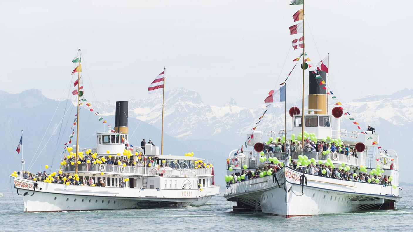 La flotta sul Lemano