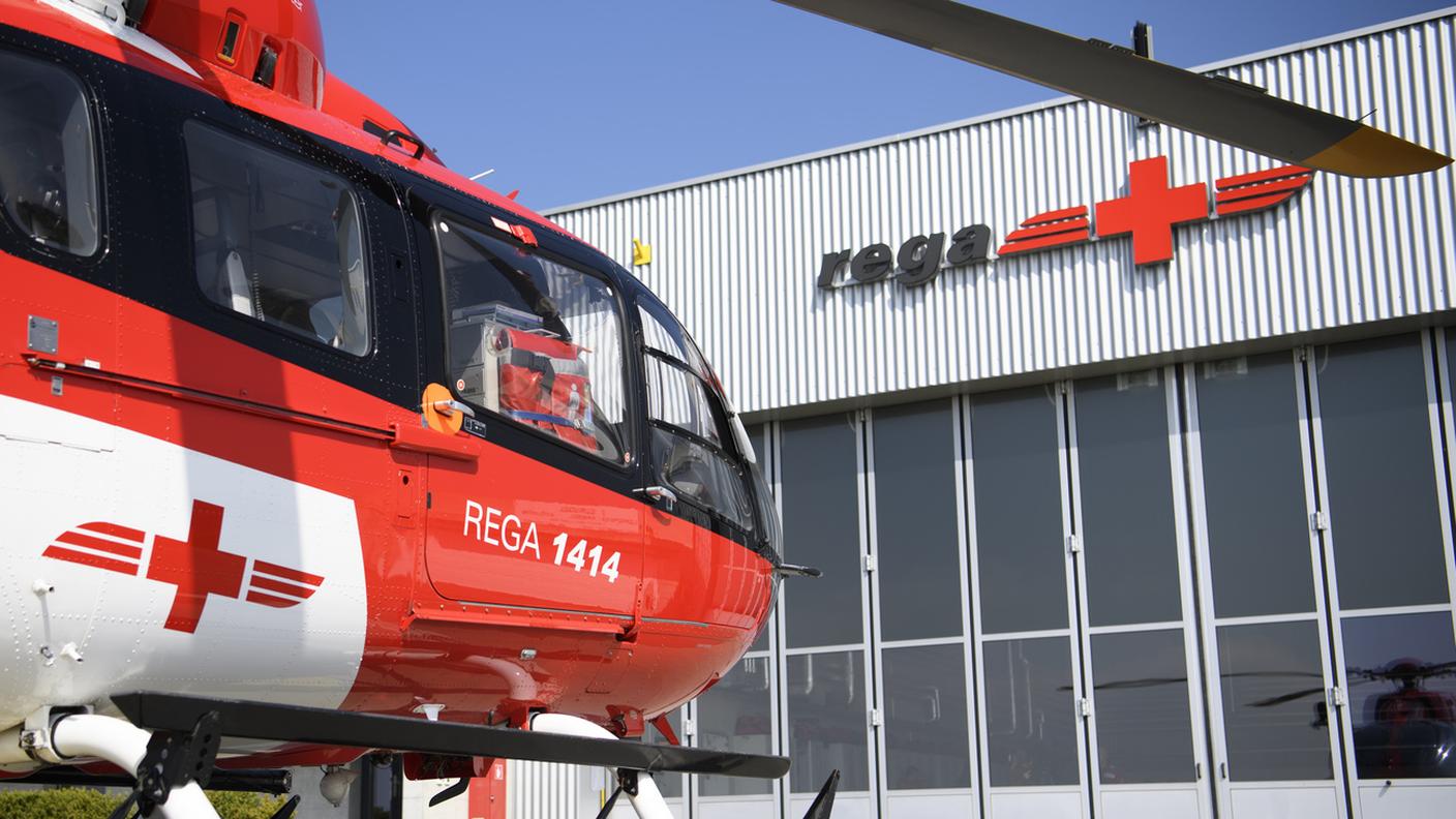 È intervenuta la Guardia aerea svizzera di soccorso