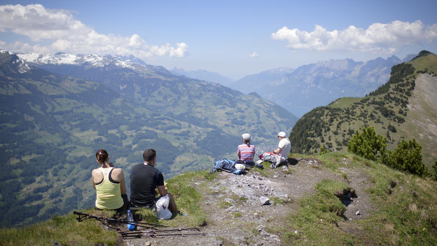 Le temperature in montagna in maggio sono state di 1,5 gradi oltre la media