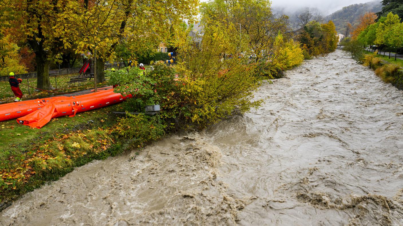 Il fiume Grande Eau nel canton Vaud
