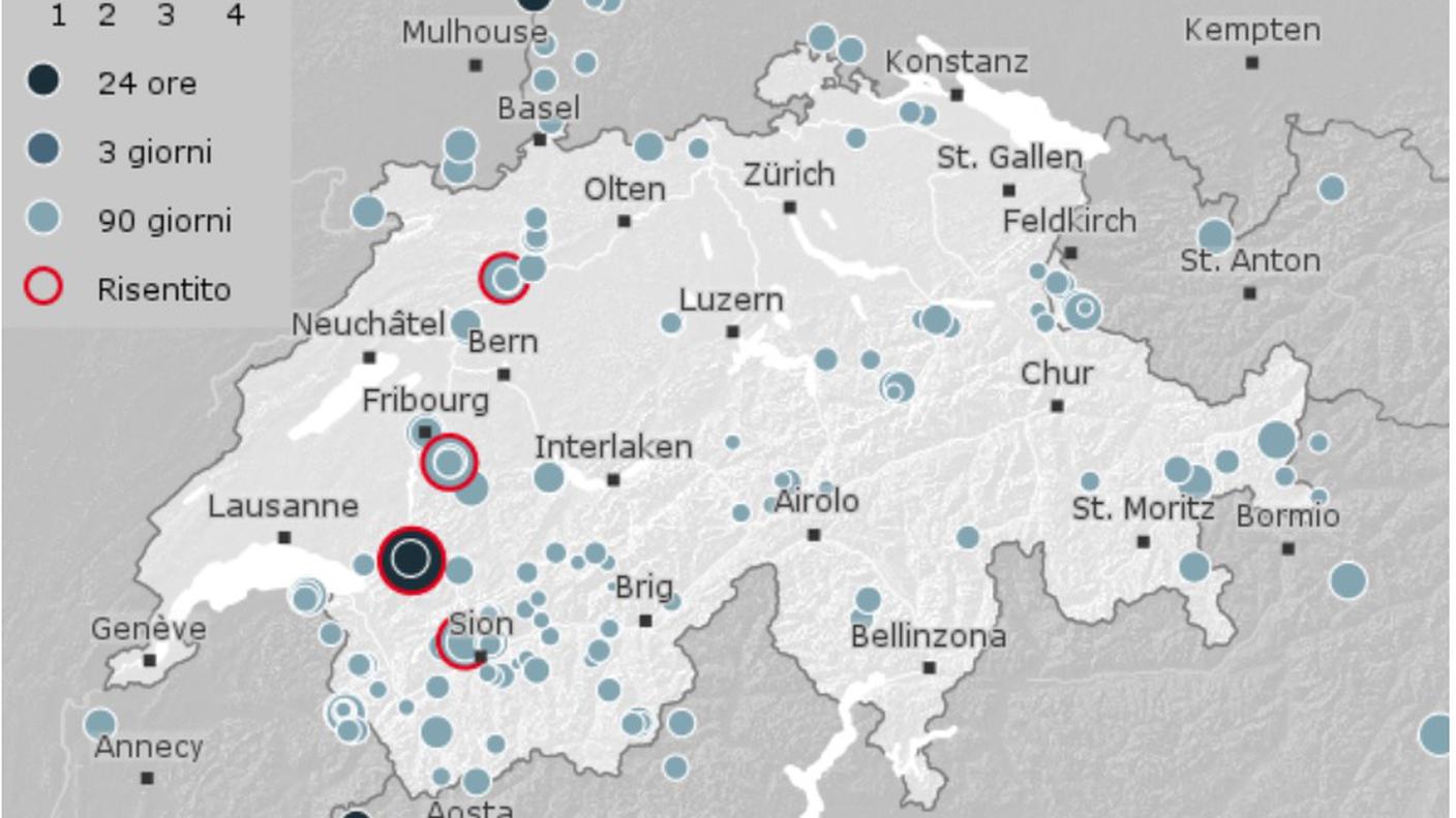 Sulla mappa