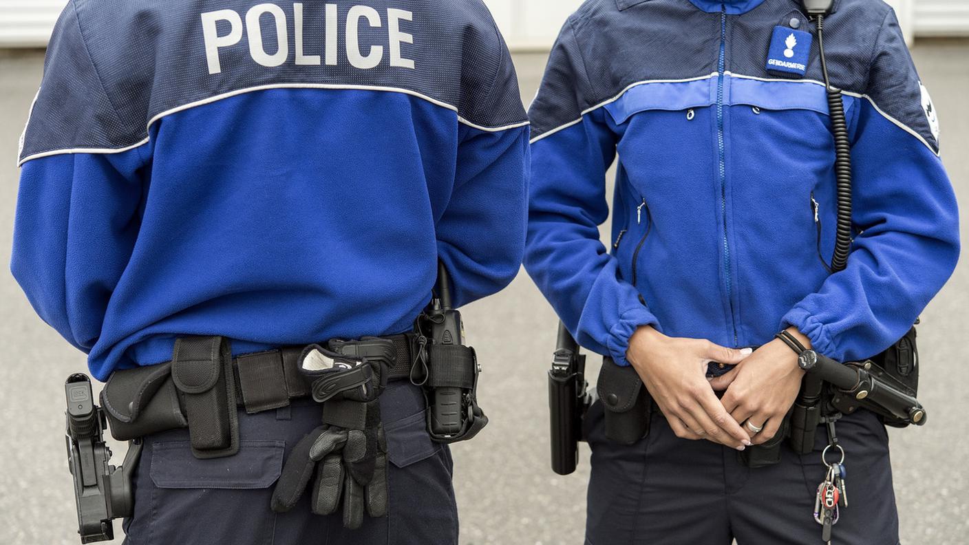 E' intervenuta a polizia