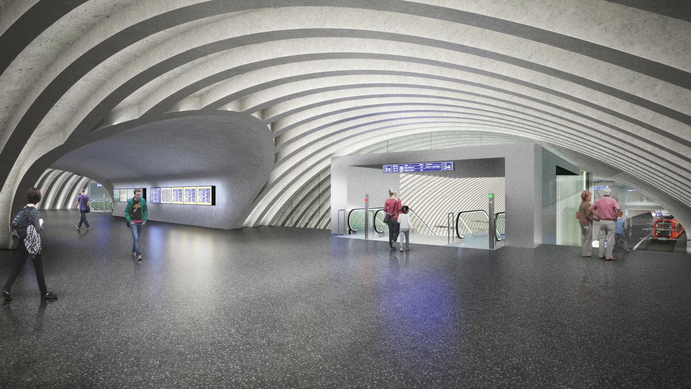 Il nuovo volto della stazione