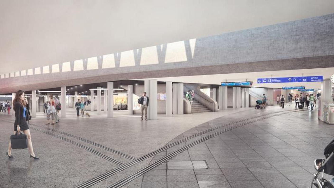 Il nuovo volto della stazione