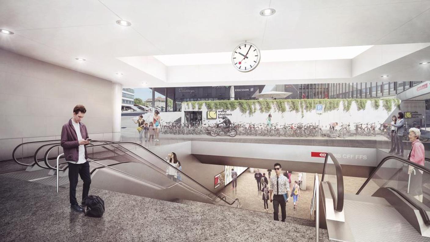 Il nuovo volto della stazione