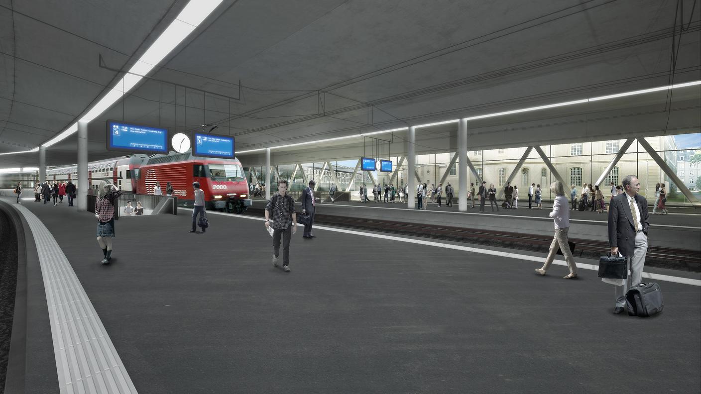 Il nuovo volto della stazione