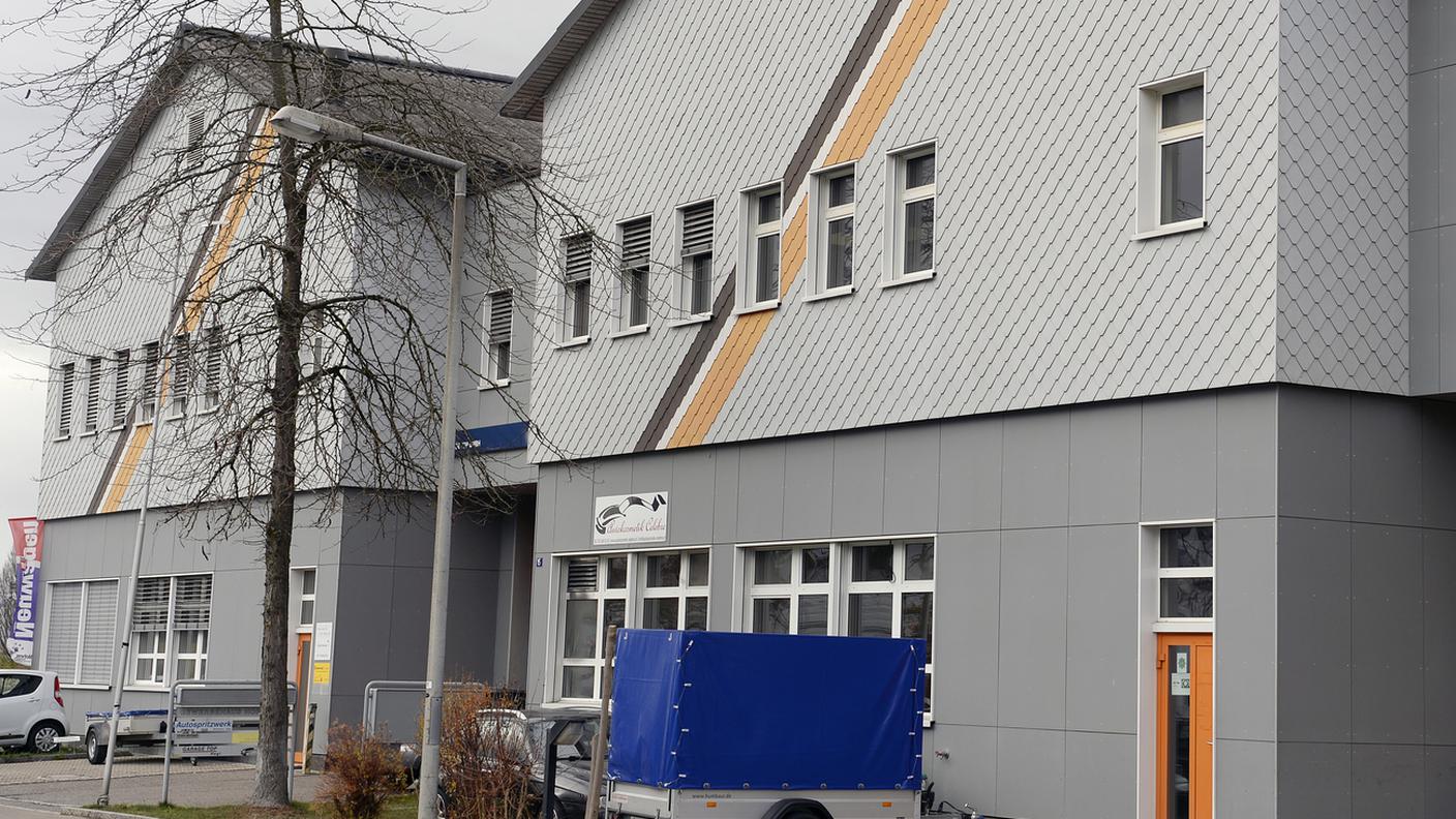 L'edificio che ospitava la controversa moschea An'Nur di Winterthur