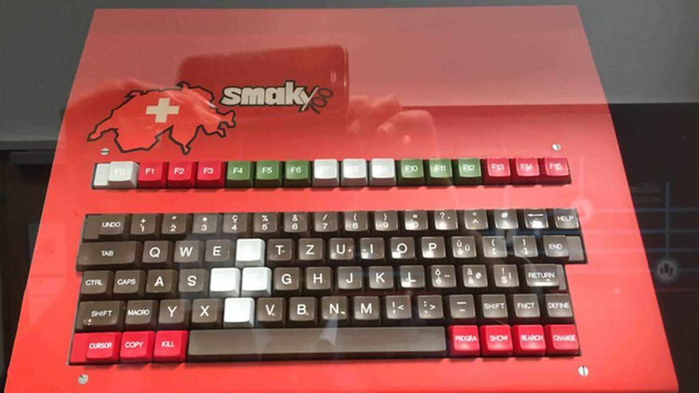 Smaky, uno dei più avanzati computer made in Switzerland. Museo Bolo di Losanna