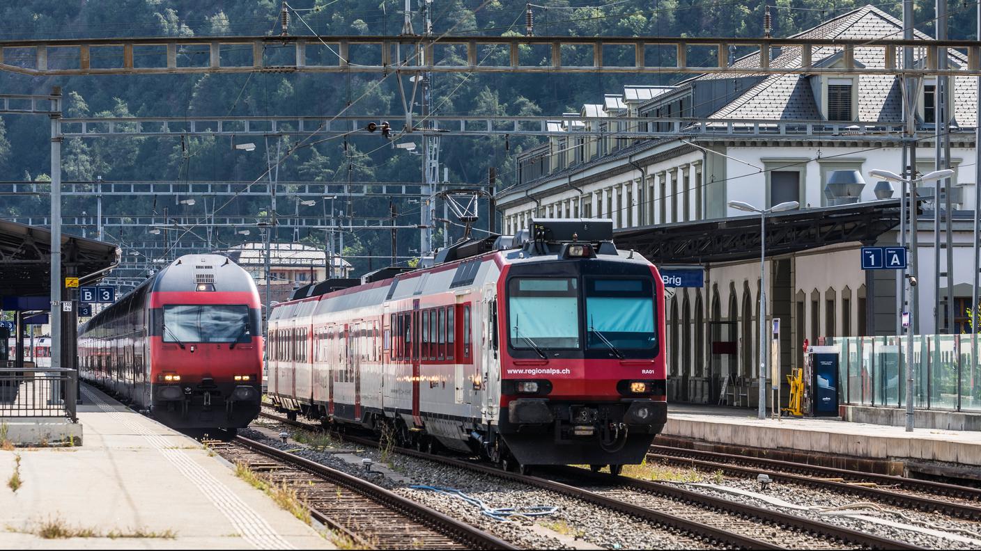 La stazione di Briga