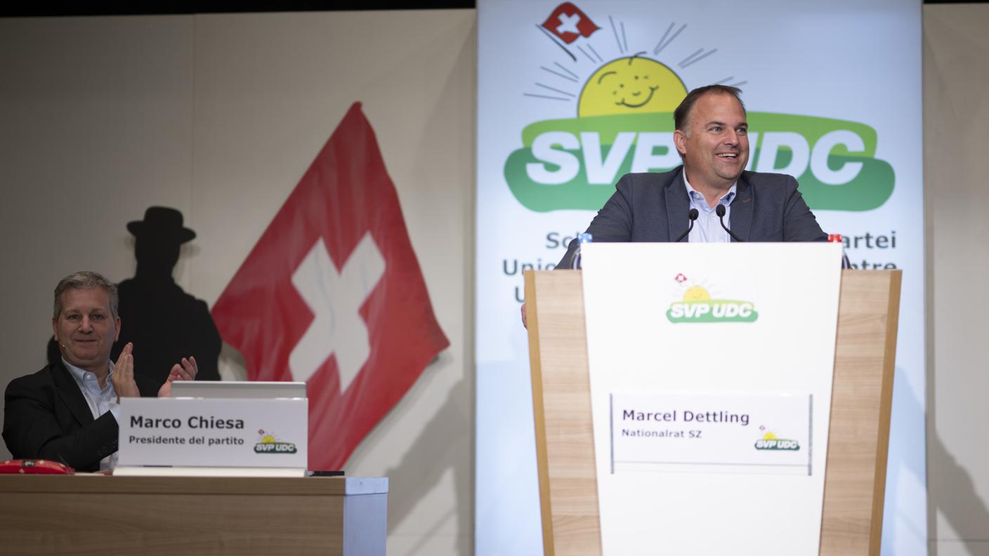 Marcel Dettling si è candidato alla carica di presidente UDC