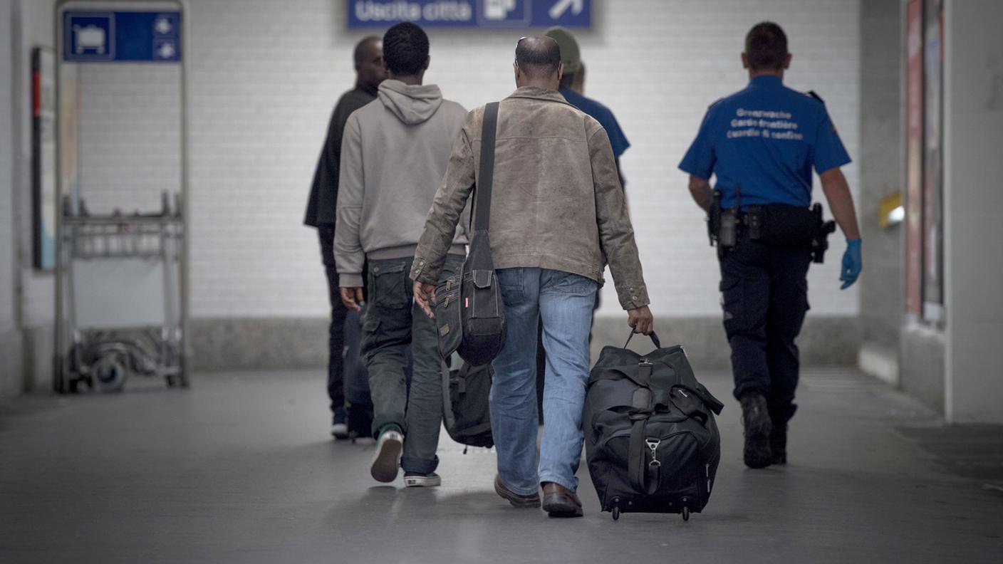 Chiasso, leggermente diminuiti i migranti illegali