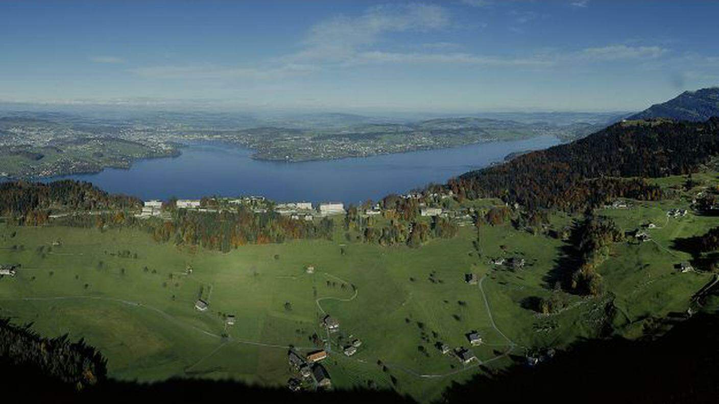 Una vista mozzafiato sul cuore della Svizzera